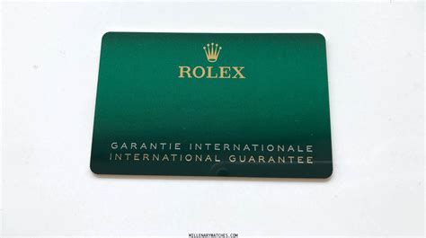 rolex revision garantie|Rolex green seal warranty.